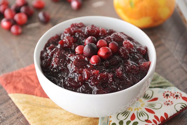 Recipes for Thanksgiving in the RV: Cranberry Sauce
