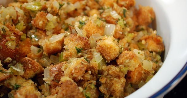 Recipes for Thanksgiving in the RV: Stuffing