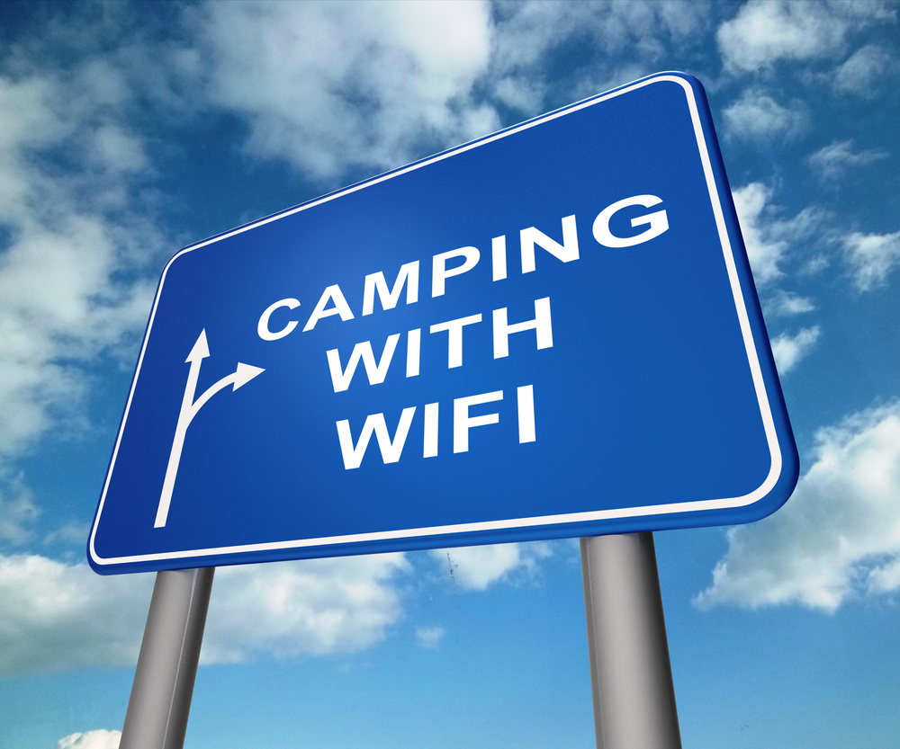 Camping with Wifi.