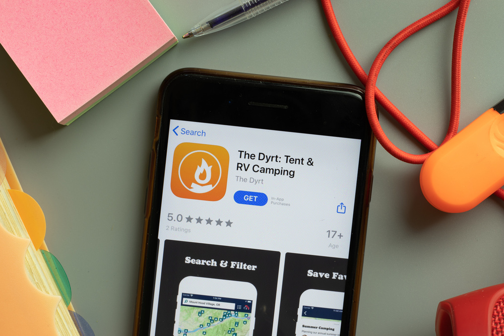 The Dyrt RV Camping App