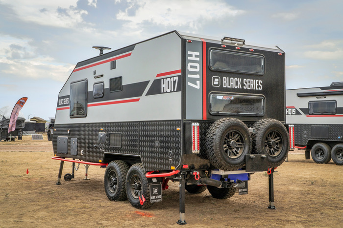 Black series overland camper